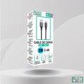 CABLE DE CARGA USB - TIPO C 2M
