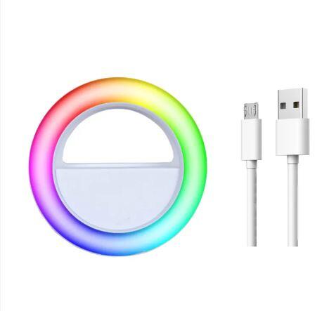 ARO DE LED PARA MÓVIL RGB COLORES