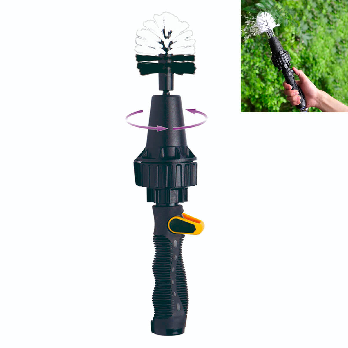 Cepillo Limpieza Giratorio Hydra