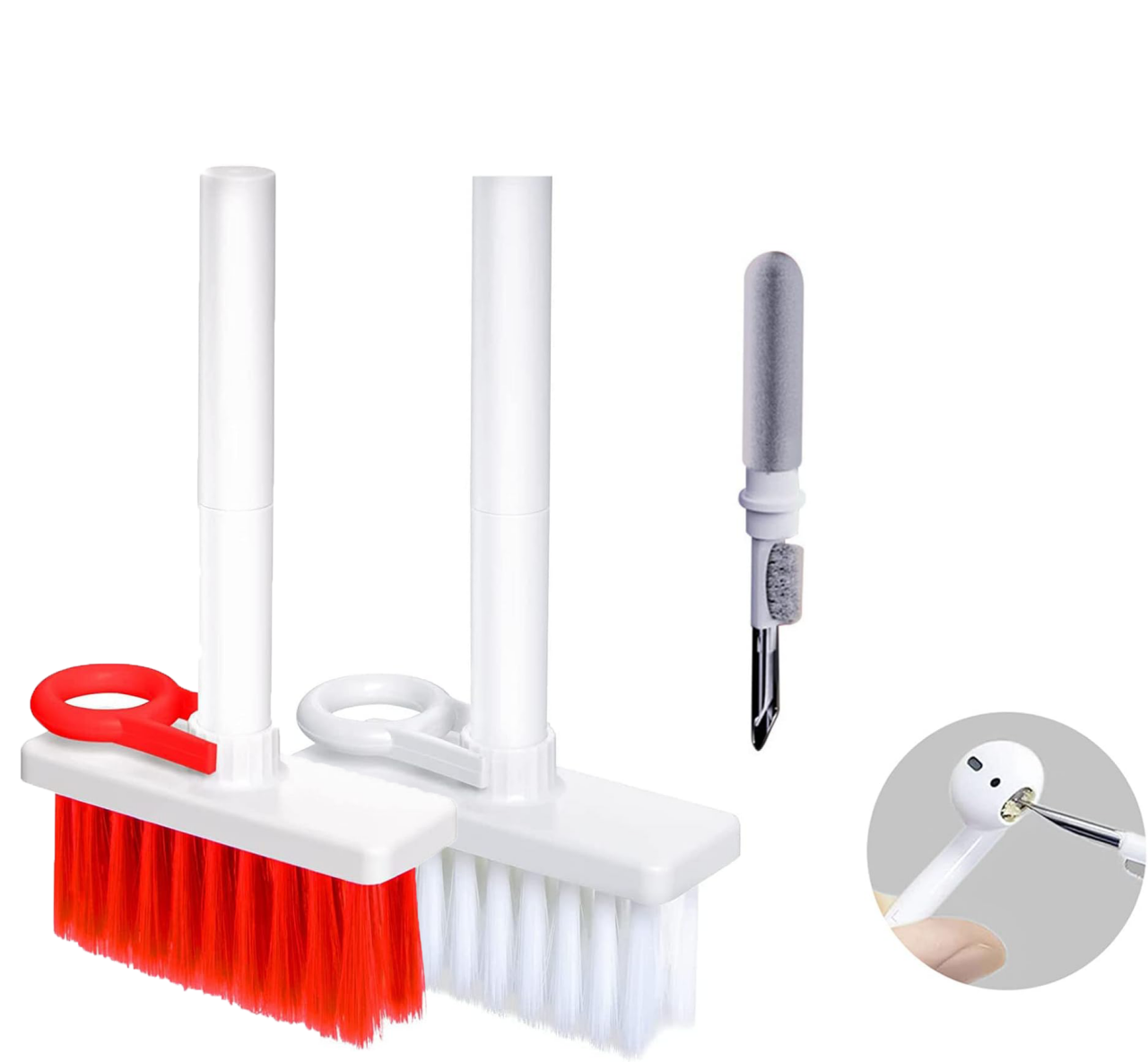 CEPILLO LIMPIEZA TECLADO AURICULAR 5 EN 1