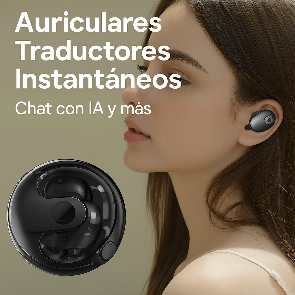 Auriculares Traductores Instantáneos en Tiempo Real