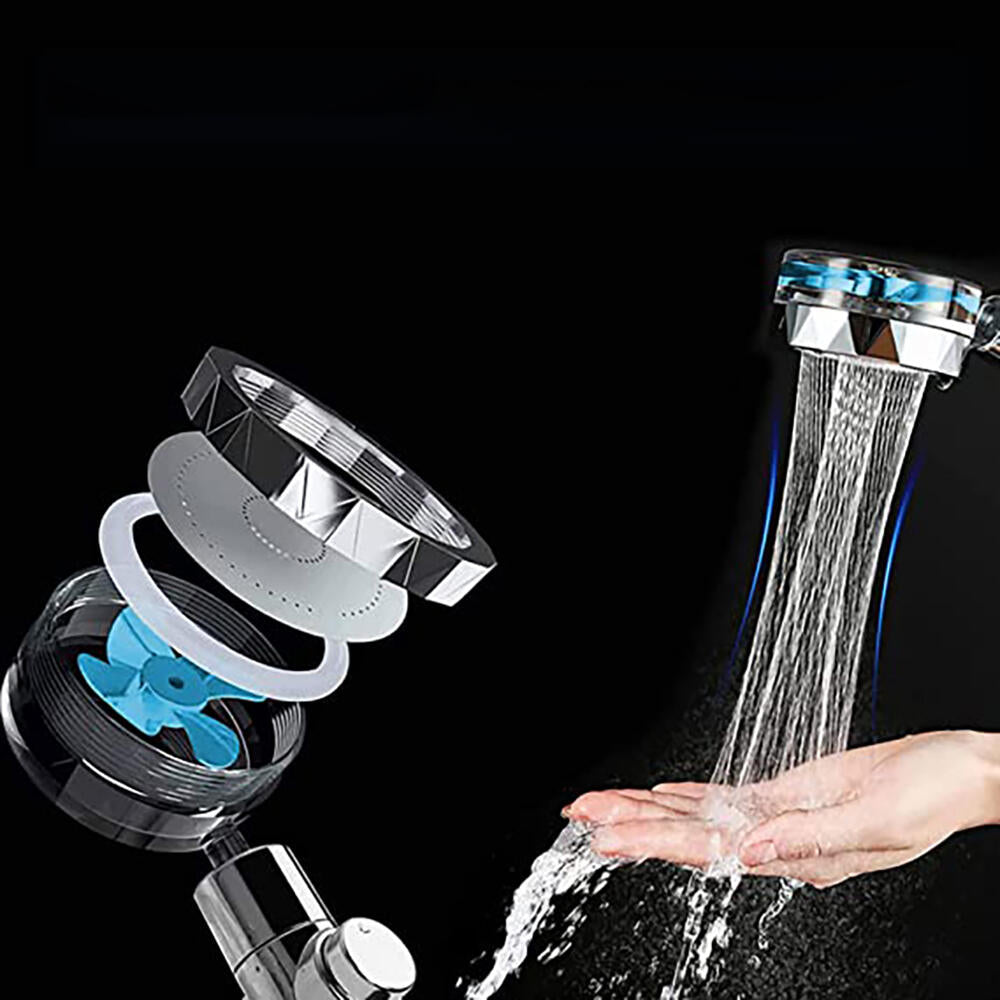 CABEZAL ALCACHOFA DE DUCHA HÉLICE CON FILTRO ANTICAL