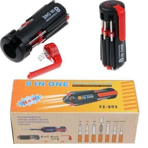 DESTORNILLADOR MUTIFUNCION CON LUZ