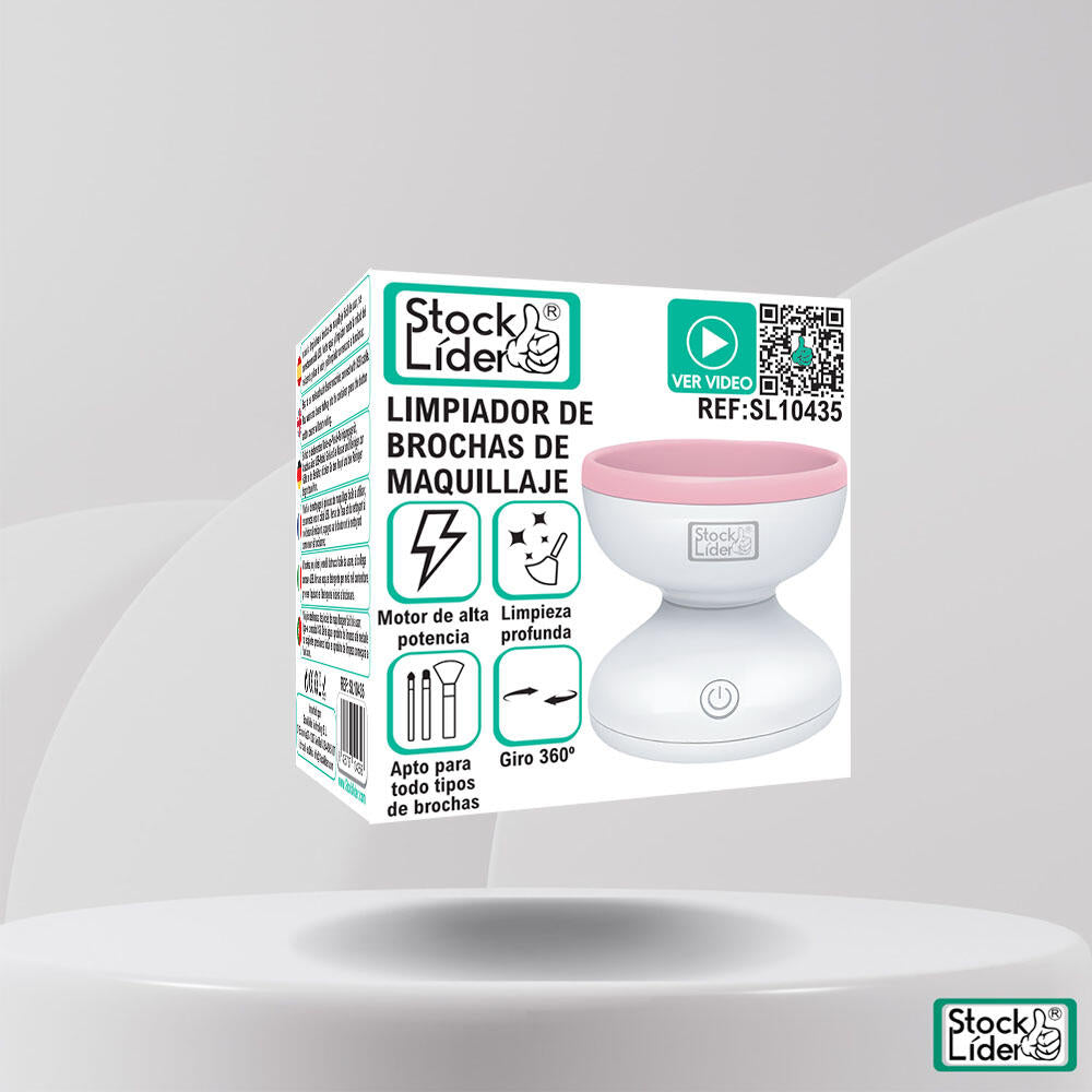 Limpiador de brochas de maquillaje