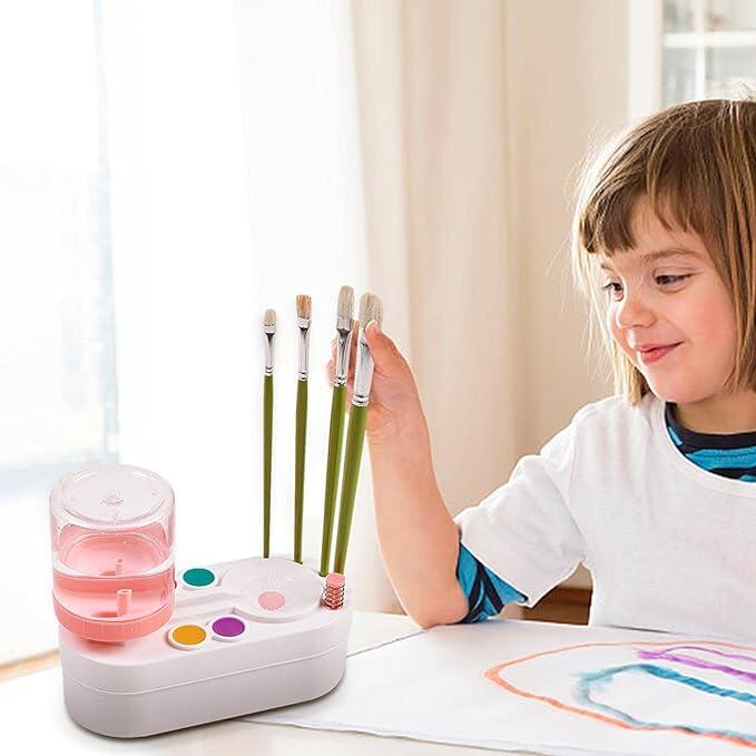 🖌️ Limpiador de Pinceles de Maquillaje – Rápido, Profundo y Sin Esfuerzo