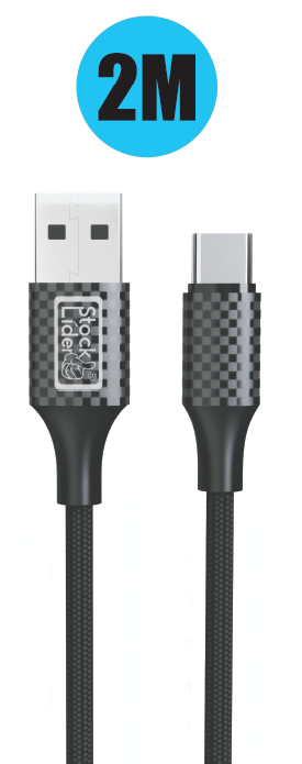 CABLE DE CARGA USB - TIPO C 2M