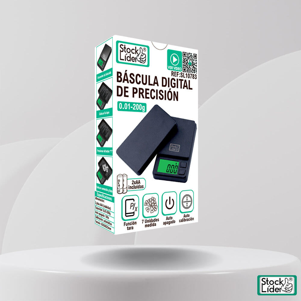 BÁSCULA DIGITAL DE PRECISIÓN