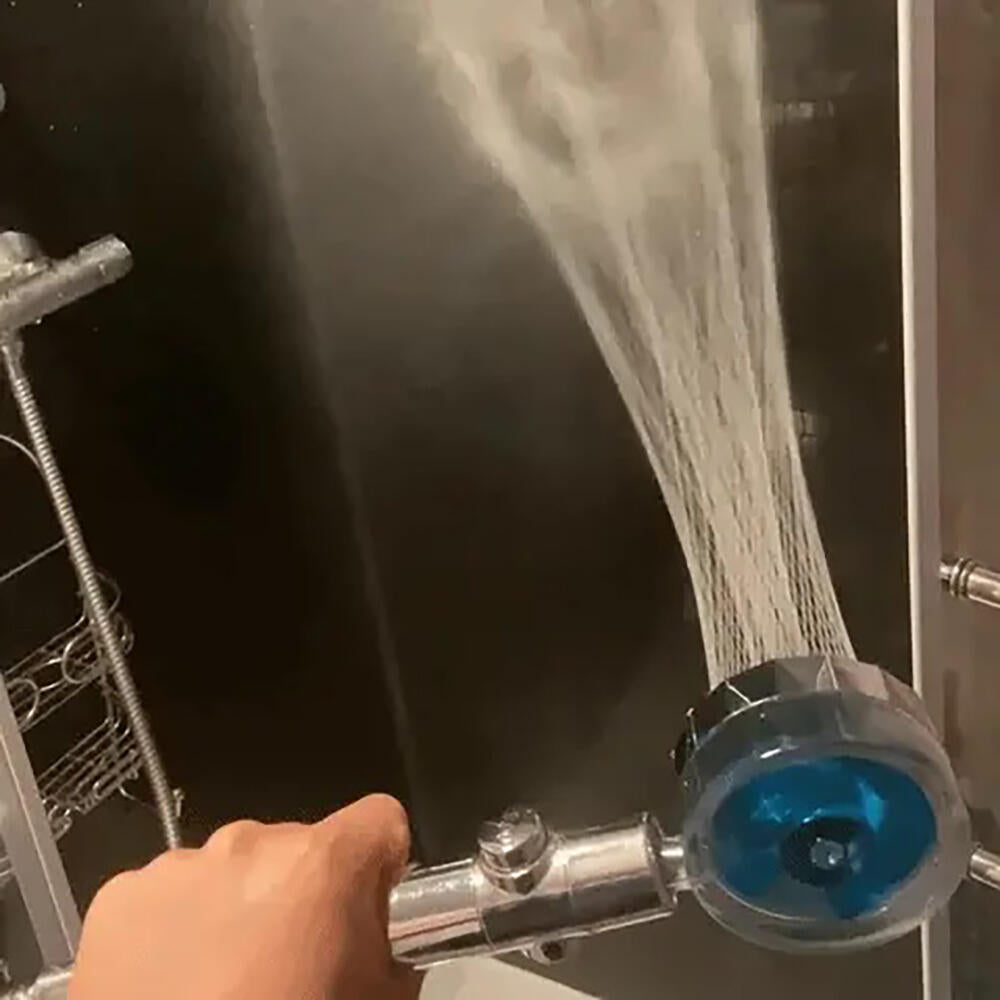 CABEZAL ALCACHOFA DE DUCHA HÉLICE CON FILTRO ANTICAL