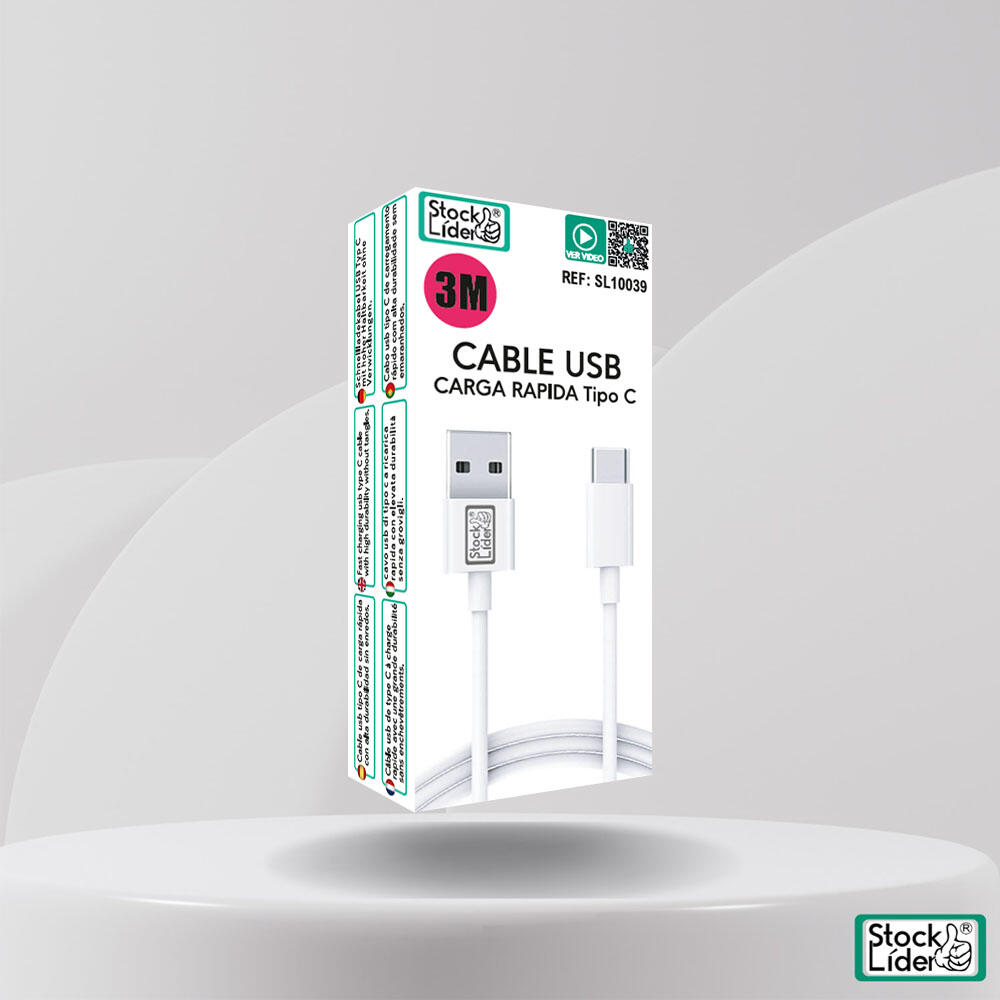 Cable tipo C 3m