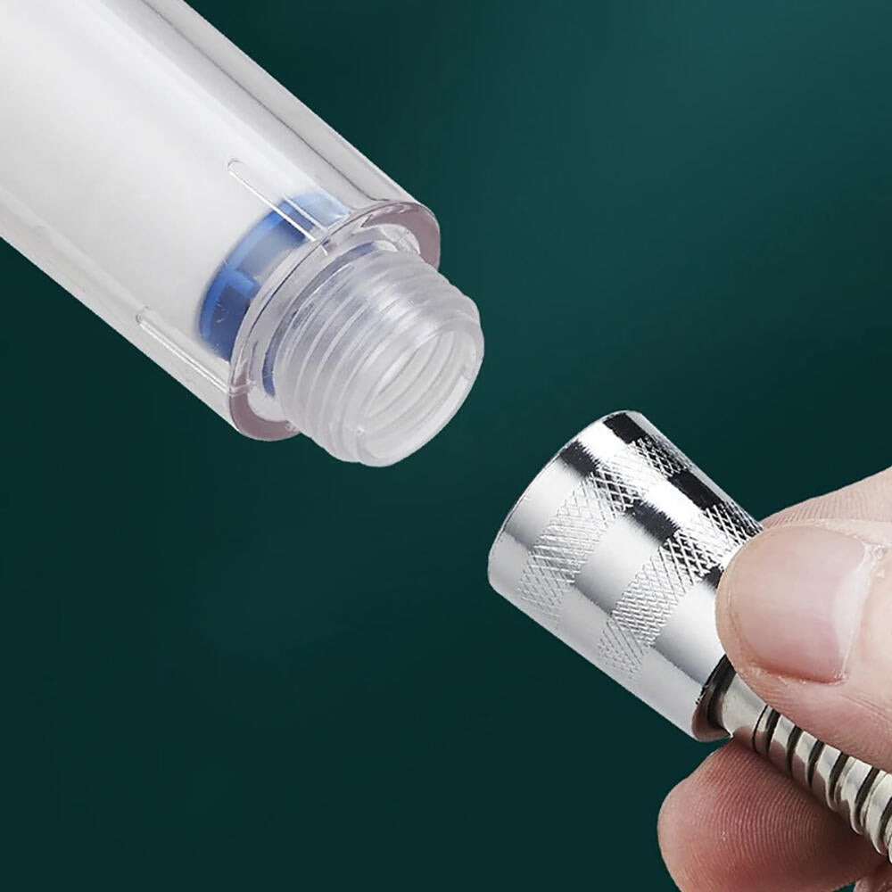 CABEZAL ALCACHOFA DE DUCHA HÉLICE CON FILTRO ANTICAL